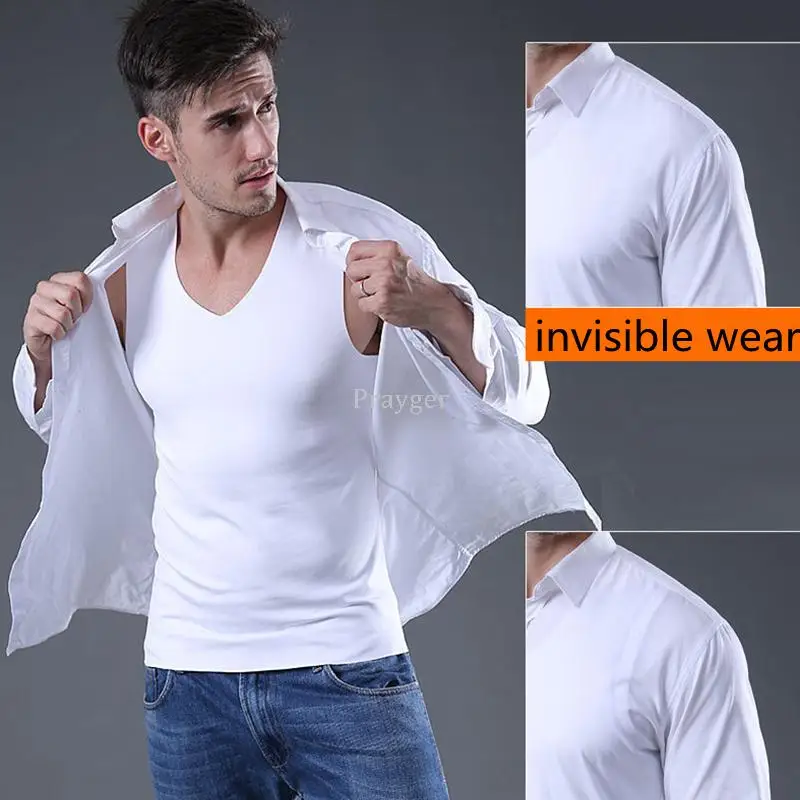 4XL Winter Men Thermal Warm Underwear Breathable Vest Sleeveless Velvet Soft Tank Tops Male Undershirt