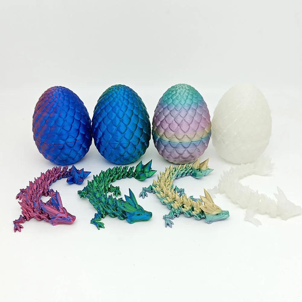 4 шт./компл. настольные игрушки Dragon Fidget яйца дракона с драконом внутри декор для
