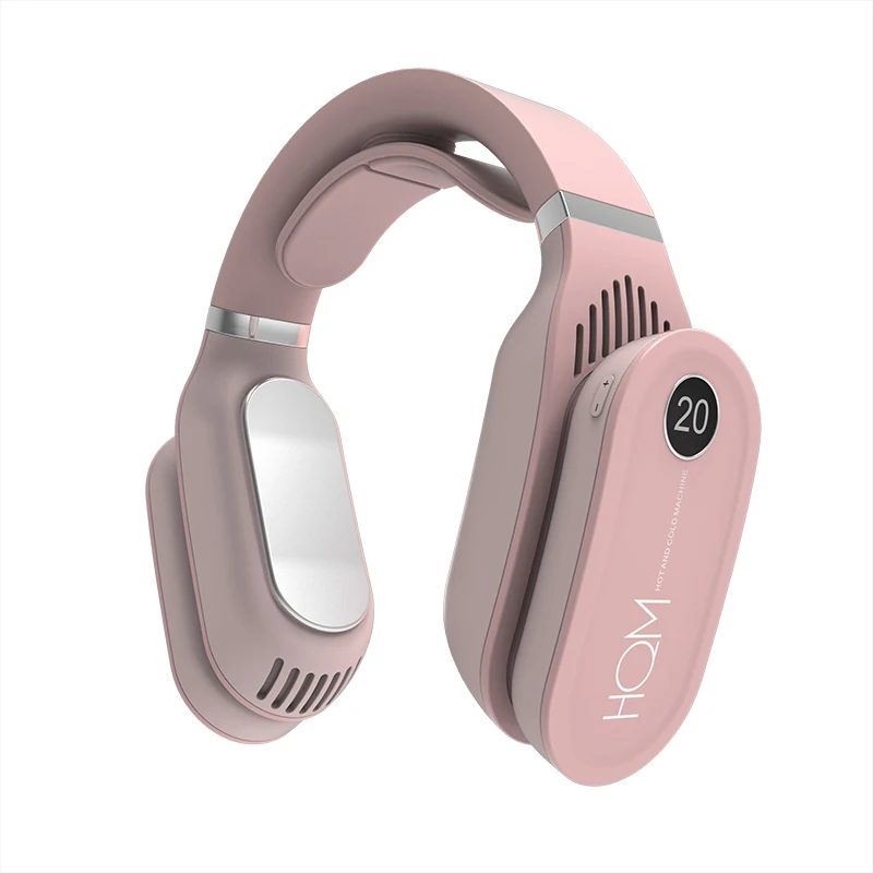 

Best Gift Coolify Neck Fan Heater 2021 Hand Free Bladeless Portable Neck Fan Cooler Wearable Air Conditioner