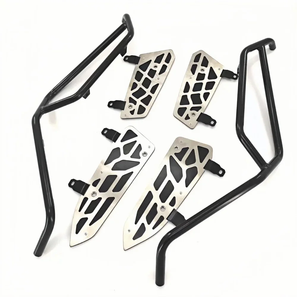 

Подходит для Zontes 368K, модифицированный бампер, защитная рамка для бампера, аксессуары для защиты от падения, усиленная задняя спинка