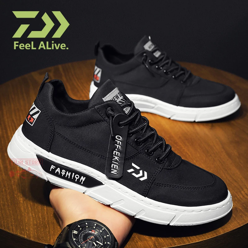 

2022 Daiwa Men's Fashion Fishing Shoes New Spring and Autumn Leisure Travel Shoes Outdoor Hiking Sports Breathable Fishing Shoes