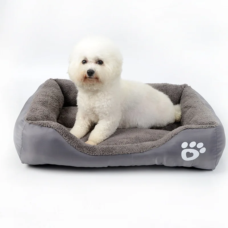 

Pet Litter Four Seasons All-purpose Dog Bed Pet Products Dog Mat Comfortable Soft Wool Autumn and Winter Waterproof Dog Bed