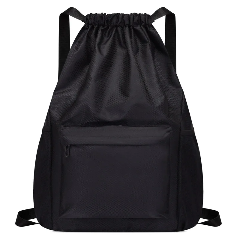 2022 HOT Drawstring Backpack School Back Pack For Teenager Women Men Fashion School Gym Drawstring Bag Casual String Knapsack