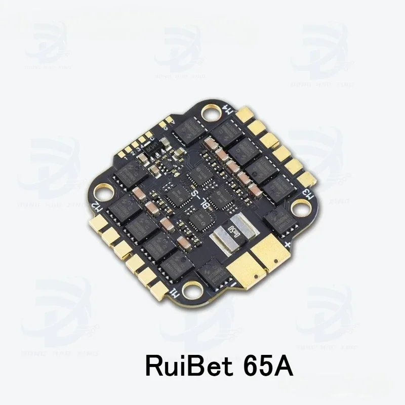 Фото BoMaSvoltara 70A ESC RuiBet 60A/65A 3-6S Dshot600 BLHELI_S 4-в-1 ESC для RC FPV дронов, контроллеров полета и MATEK F405 WIN №2