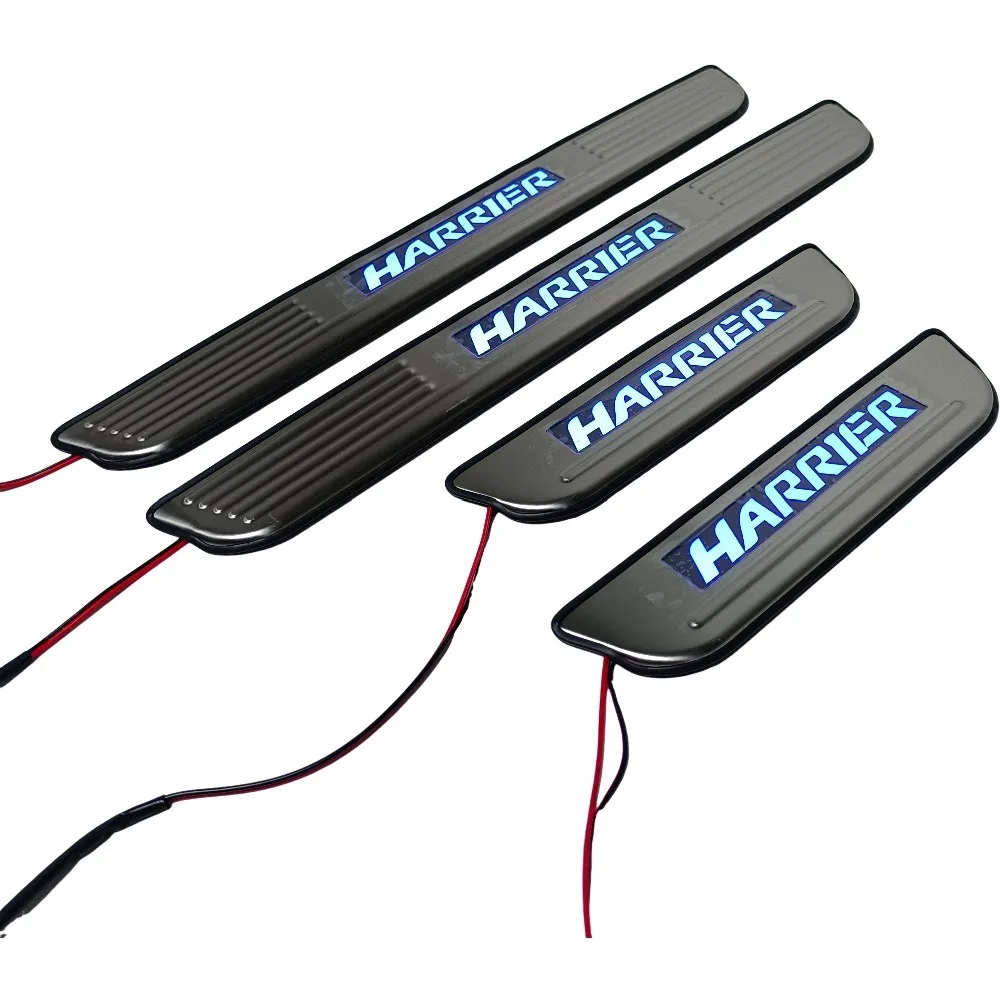 Подходит для Toyota Harrier XU60 светодиодный светильник на пороги накладка порог