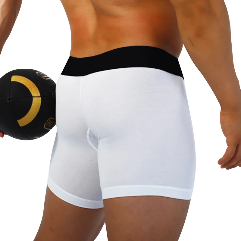 

New Sexy Boxers Man Cotton Men Shorts Underwear Boxer Comfortable Sports Boxershorts Fitness Mens Panties U Convex Cuecas