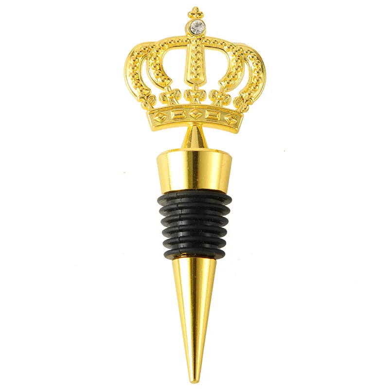 Packaged Wedding Favors Royal Crown Red Wine Stoppers