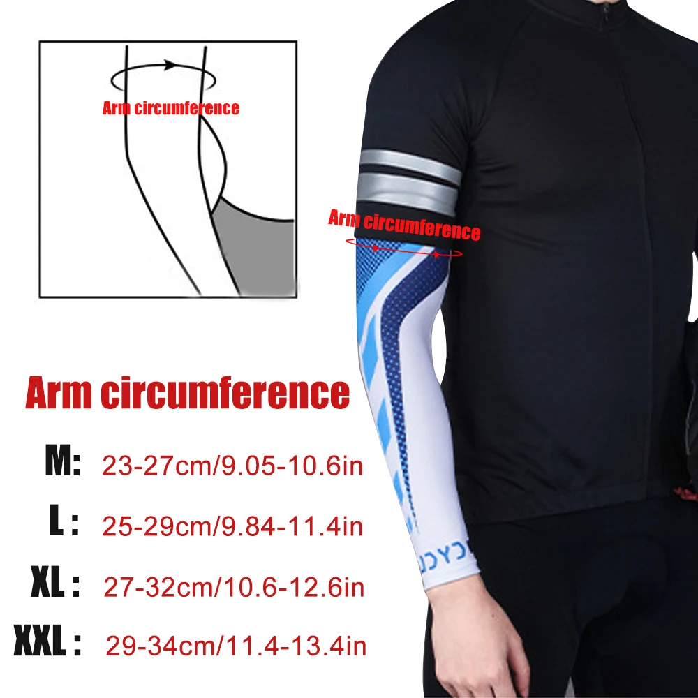 Охлаждающие рукава для мужчин и женщин уличные спортивные с УФ-защитой бега