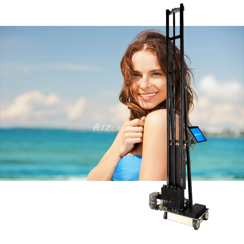 2880 точек на дюйм 3D фото непосредственно настенная печатная машина с вертикальным