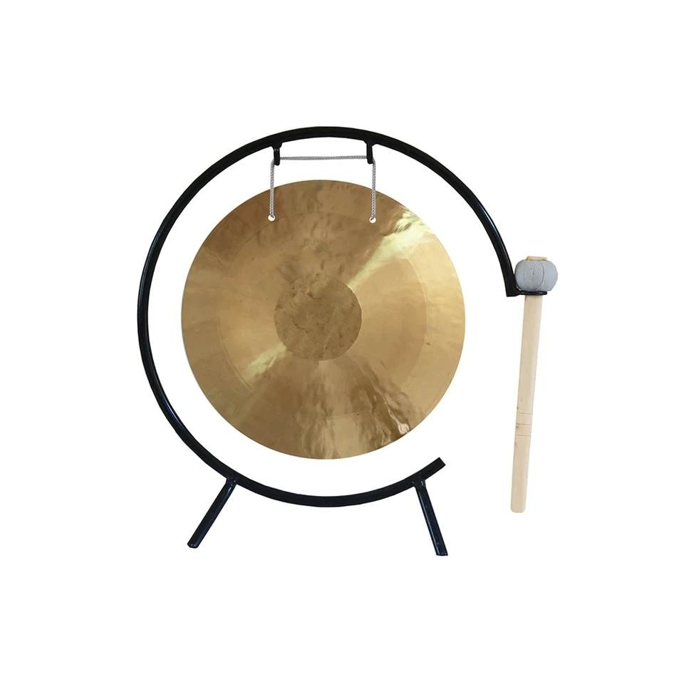 Настольный Гонг Arborea 6-12 дюймов со стальной подставкой C и бесплатным Деревянным