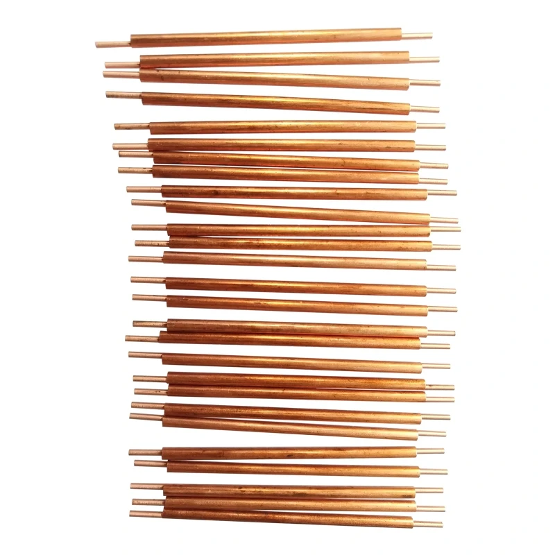 4 иглы для точечной сварки медный наконечник конический тип 3x50 мм