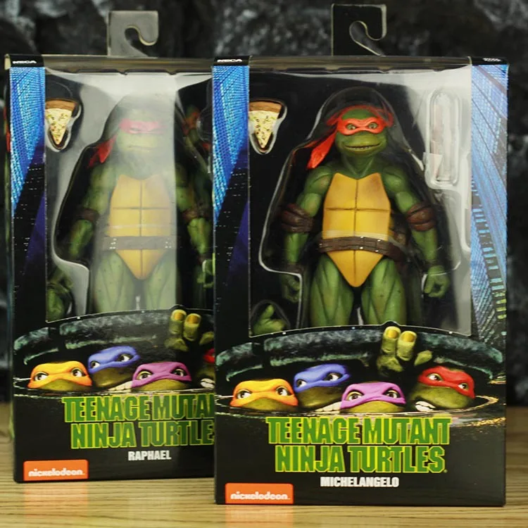 

NECA Teenage Mutant Ninja Turtles 1990 Movie Version TMNT Limited Edition 7-inch Action Puppet Model Ornament