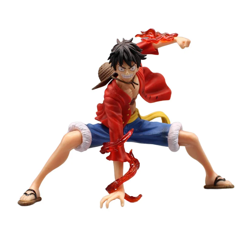 

16cm Anime One Piece Luffy Figure BOB Battle Style Monkey D. Luffy Action Figures PVC Model Ornamen Toys Birthday Doll Gifts