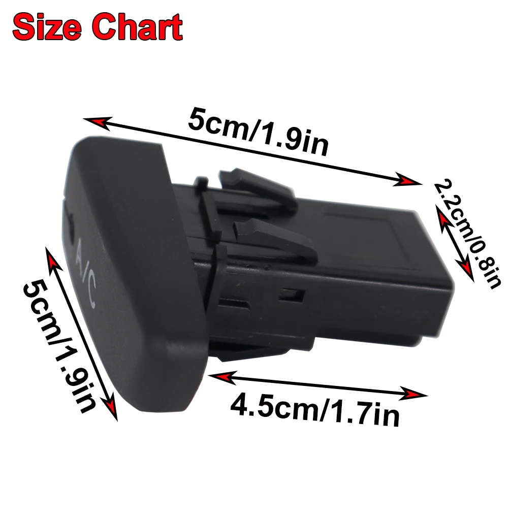Автомобильный переключатель кондиционера кнопка автоматическая ручка для Peugeot