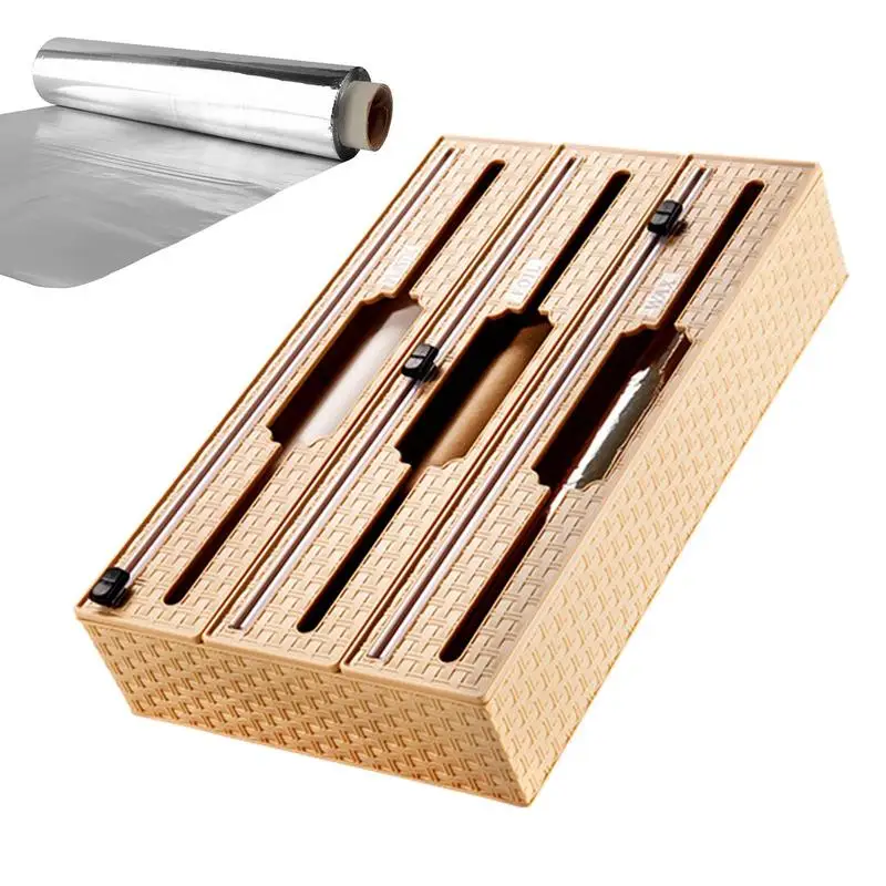 

Диспенсер для обертывания, держатель для хранения, алюминиевая фольга и воск