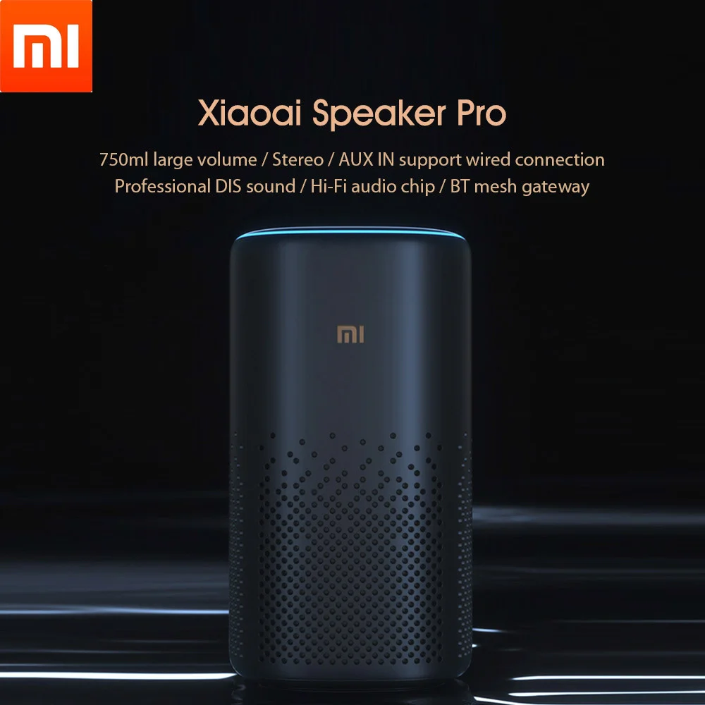 

Xiaomi Xiaoxia Pro Bluetooth Speaker AI-Enabled Mesh Gateway Surround Sound Wireless Speaker Smart Remote Control Mi Home App