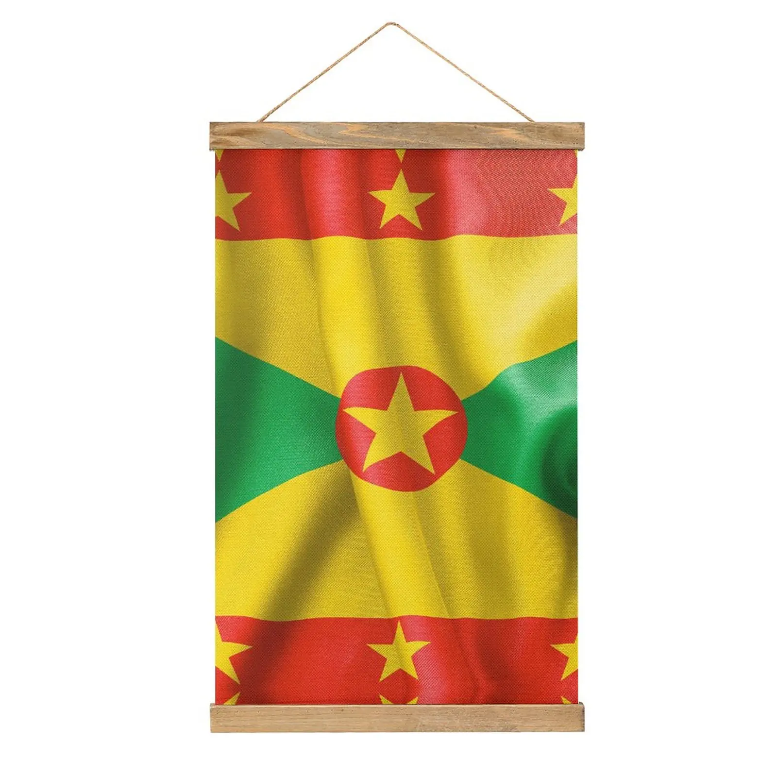 

Canvas Hanging Picture Grenada Flag Graphic Funny Novelty Draw Bedroom Picture Hanging Style Hang Pictures