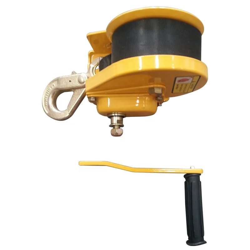 

COMPAKS RV New Heavy Duty Mountable Hand Crank Strap Winch 3500lb for Jet Ski Atv Boat