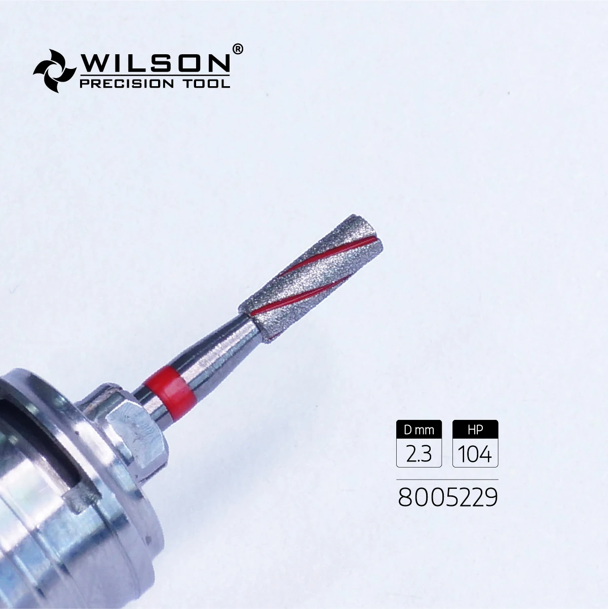 

2.3mm Barrel Shape 8005229 With Cooling Groove Long Lifespan Well Sun Dental Diamond Bits Dental Bur
