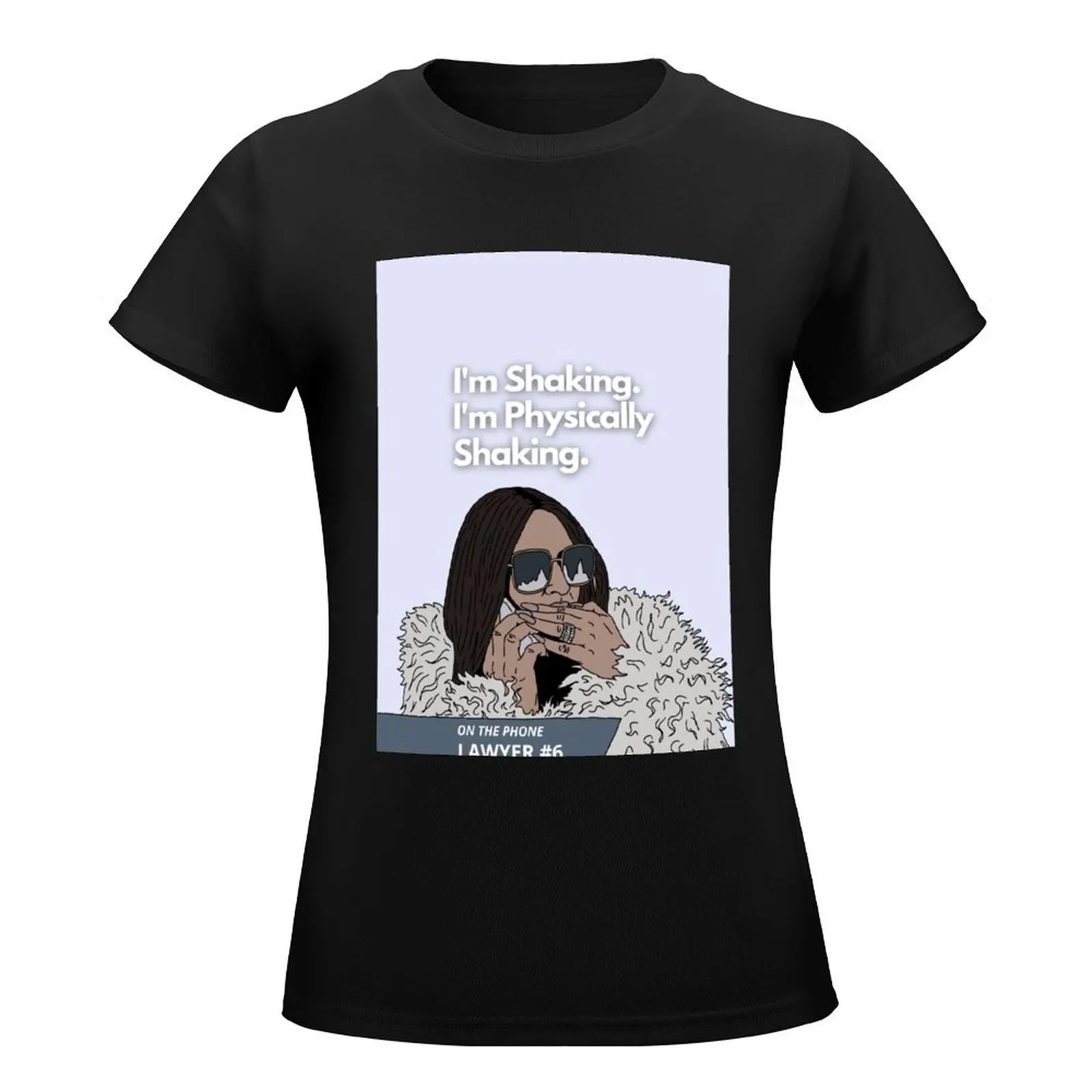 Футболка с надписью I'm Shaking - Lisa Barlow-Реальные Домохозяйки Солт-Лейк Сити-роslc