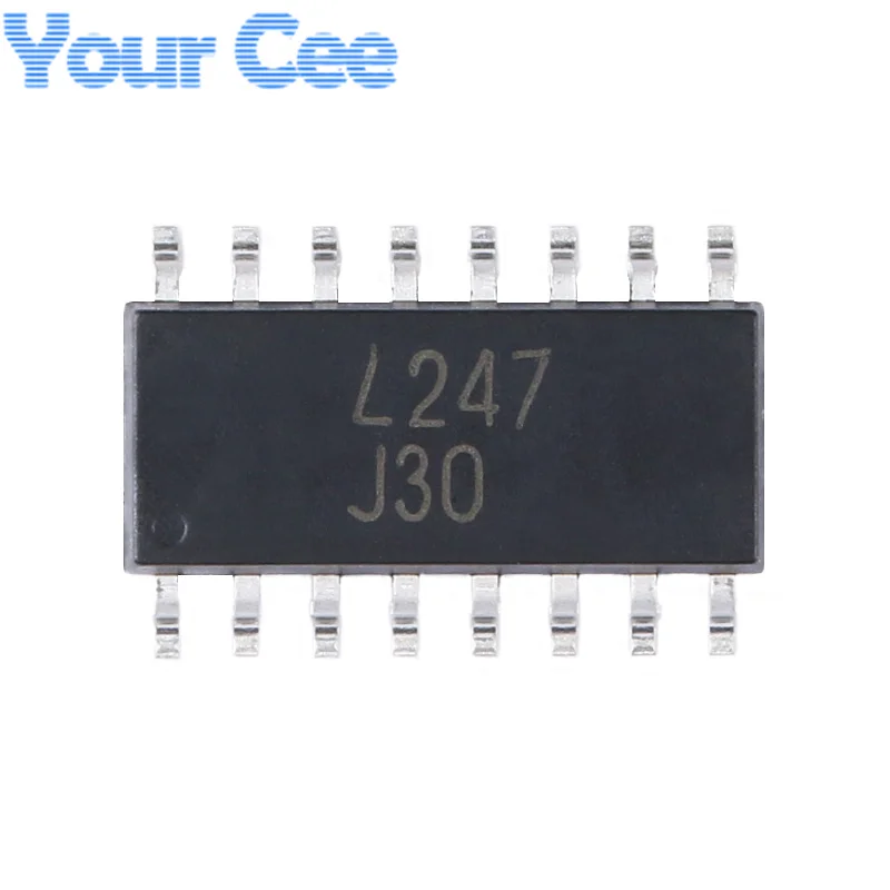 

10pcs Original LTV247 LTV-247 SOP-16 Transistor Output Optocouplers