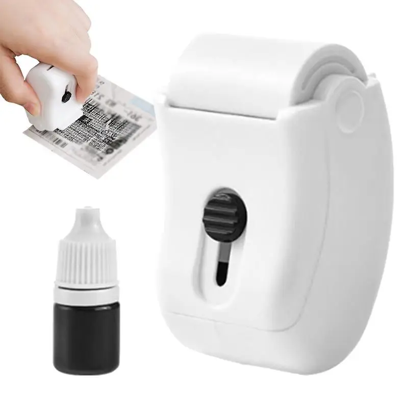 

Identity Protection Roller Stamps Blackout Stamp For Identity Theft Roller Confidential Roller Stamp Anti Theft Privacy Blackout