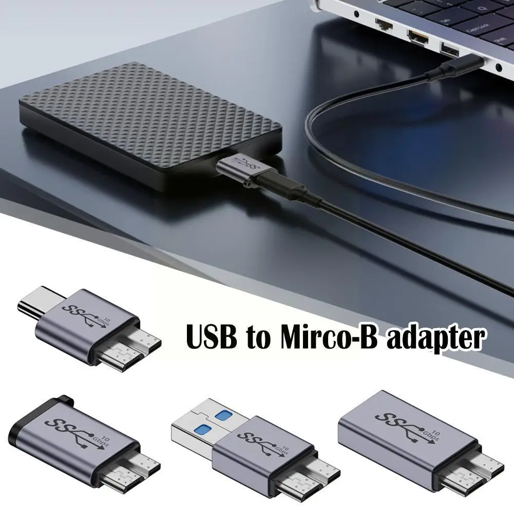 Адаптер USB3.0 Micro B к Type-C / Micro к USB-A для мобильного жесткого диска/Samsung Note3/s5 коннектор S5I2