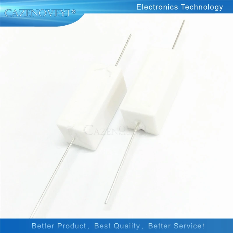 10 шт./лот 5 Вт 0 22 Ом Сопротивление цемента 22R
