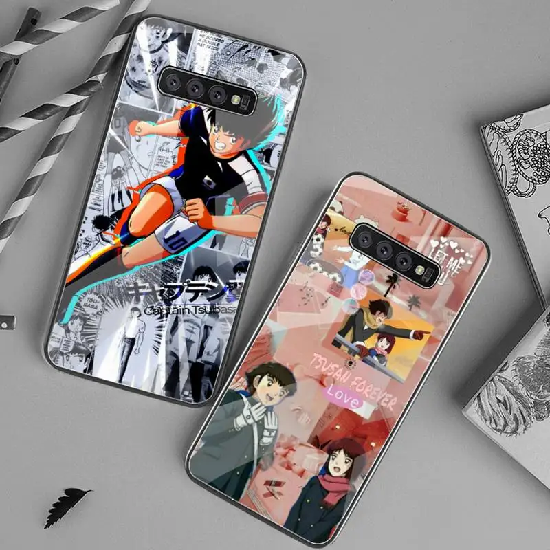 

Чехол для телефона Captain Tsubasa Ozora Genzo из закаленного стекла для Samsung S20 Ultra S7 S8 S9 S10 Note 8 9 10 Pro Plus, чехол