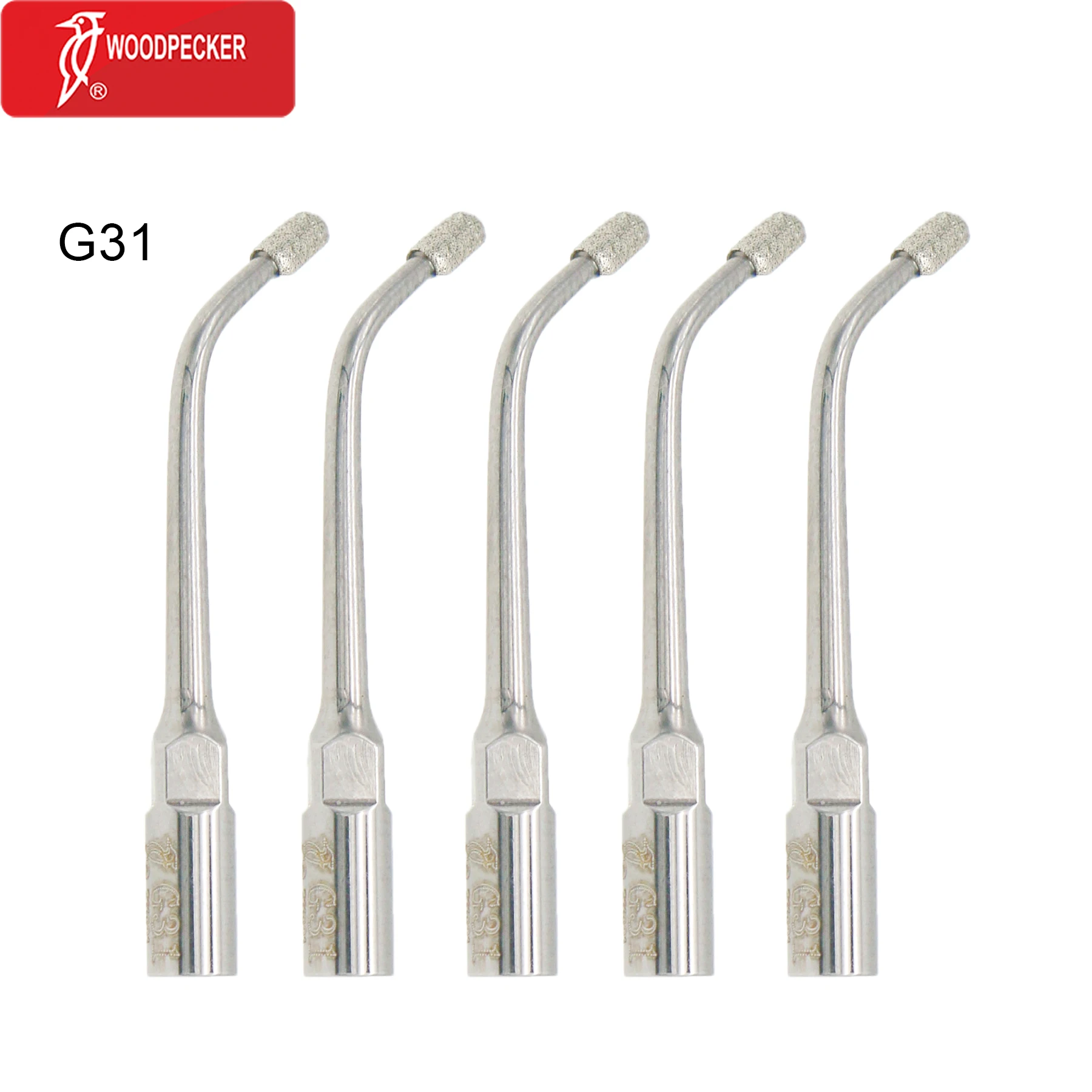 G31 Woodpecker Стоматологический ультразвуковой скалер Наконечник для скалера Кариес