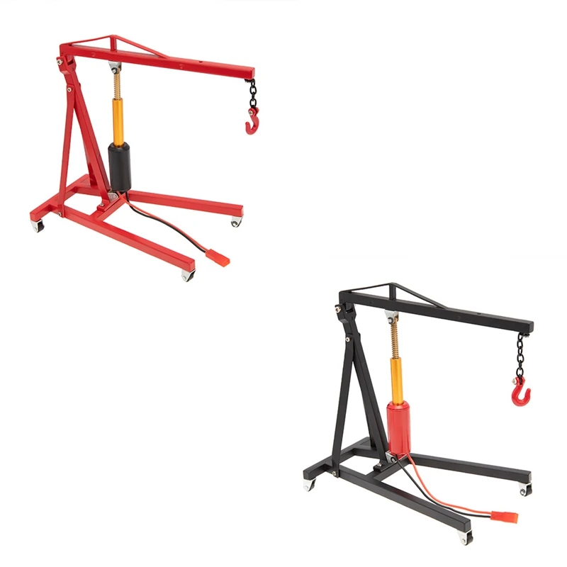 

Metal Electric Crane Engine Maintenance Bracket Engine Stand Jack for 1/10 RC Crawler Car Traxxas TRX4 Axial SCX10