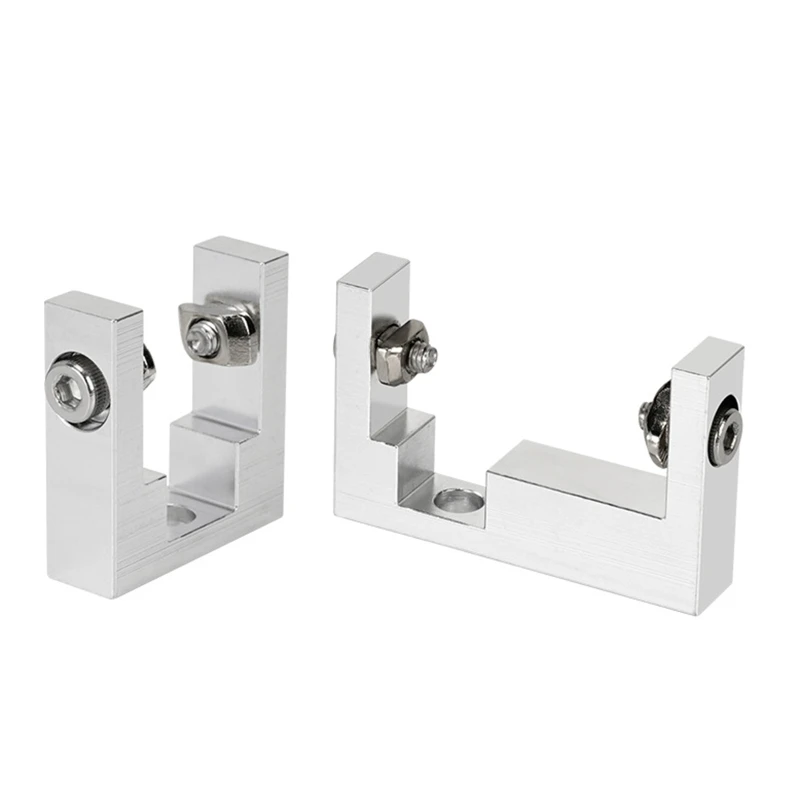

1 Set Fixed Block for Ender-3 3D Printer Parts 2020 2040 Profile Fixing Block With Screws Kit For MGN12 Linear Guide