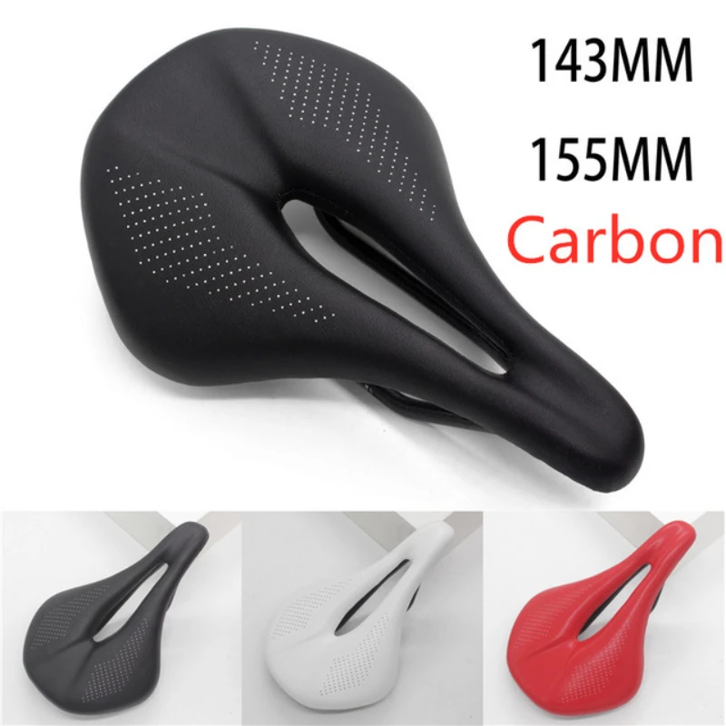 

Bicycle Seat Full Carbon Saddle MTB/Road Bike Super Light Leather for Man Cycling Trail Comfort Accessories