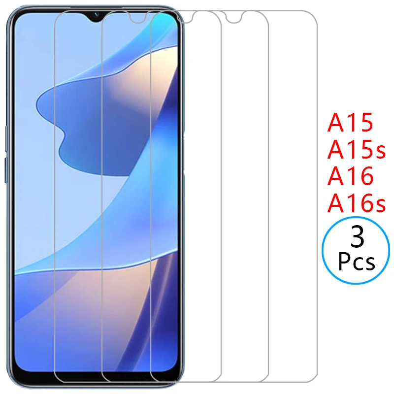 

protective tempered glass for oppo a16 a16s a15 a15s screen protector on oppoa15 oppoa16 a 15 16 s 15a 16a safety film opp opo