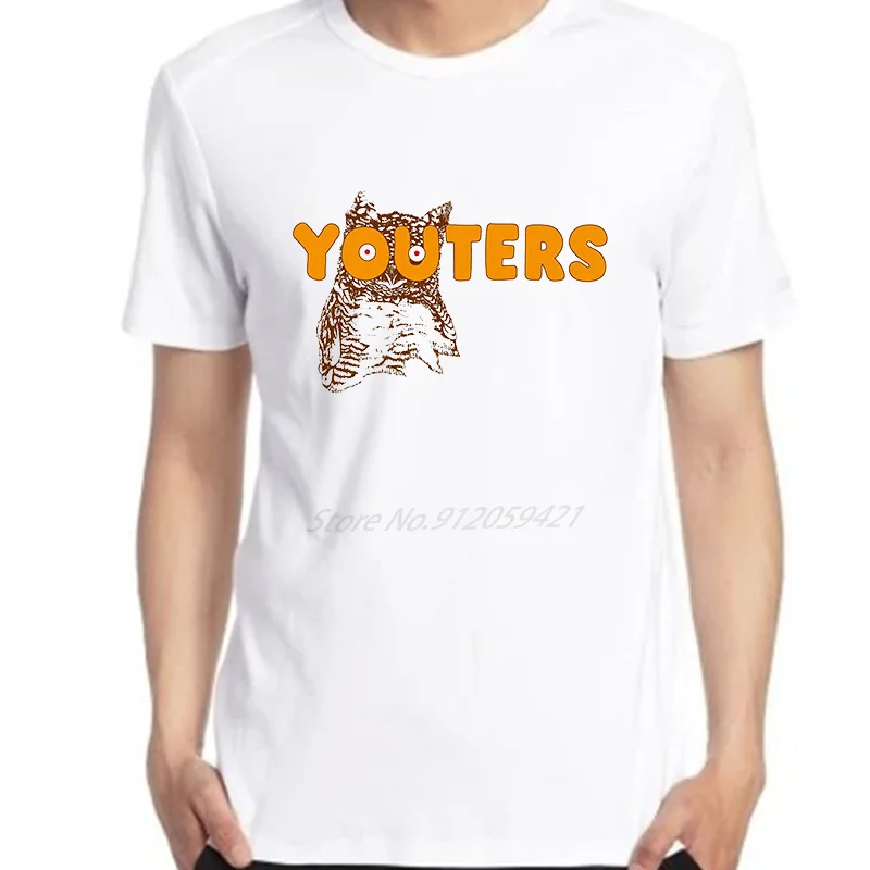 

Футболка мужская оверсайз с логотипом американской официантки, совой, груди, птицы, летняя одежда в стиле Харадзюку