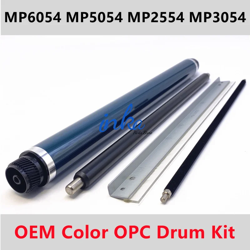 

1Set MP5054 OEM Color OPC Drum Kit Drum Cleaning Blade For Ricoh MP2554 MP3054 MP3554 MP4054 MP5054 MP6054 MP 2554 3554 6054 PCR