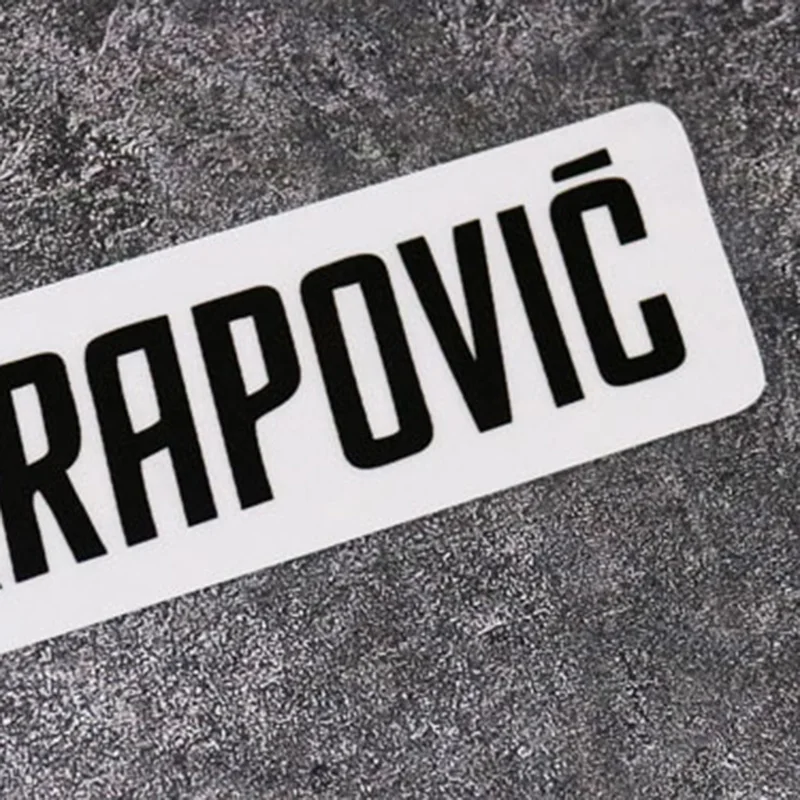 Рисунок 4 - Термостойкие наклейки на выхлопную трубу Scorpio