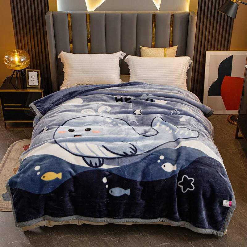 

Blanket color air conditioning blanket coral blanket nap blanket