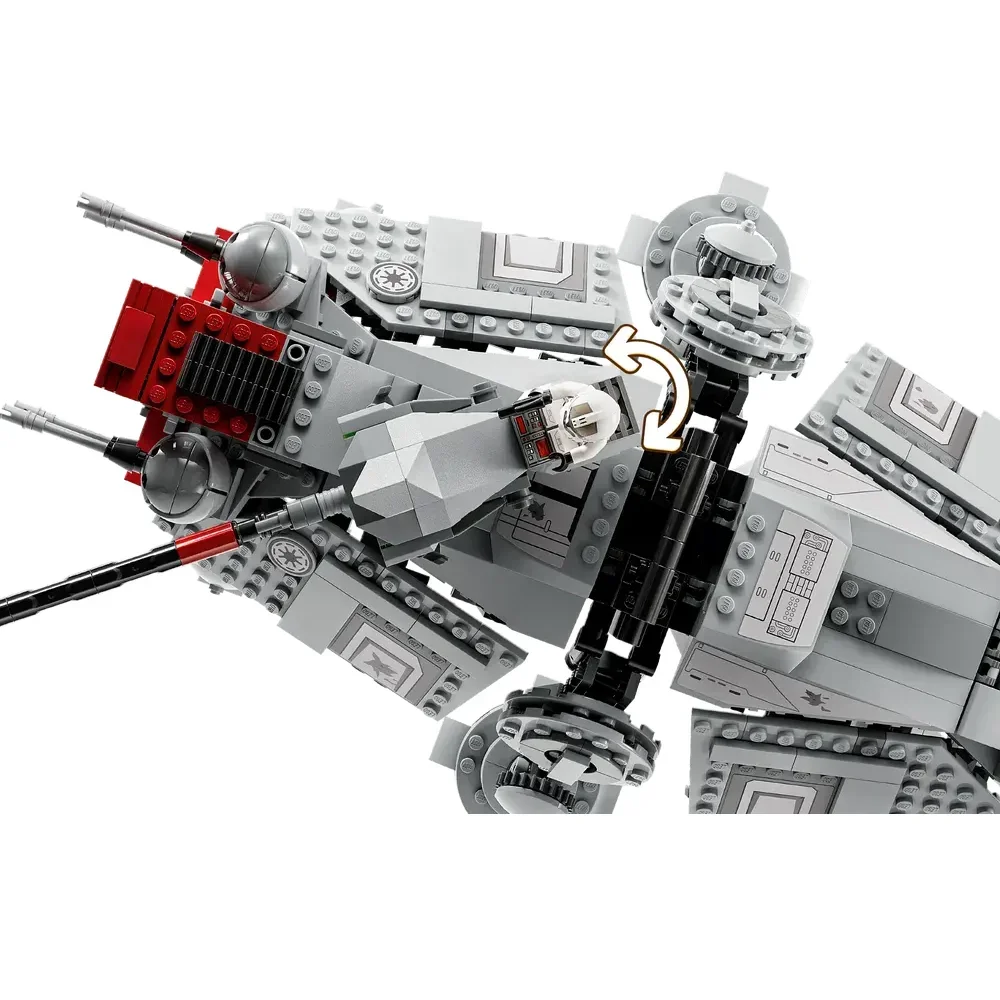 Совместимые строительные блоки с мультяшным роботом At-te для детей сувениры