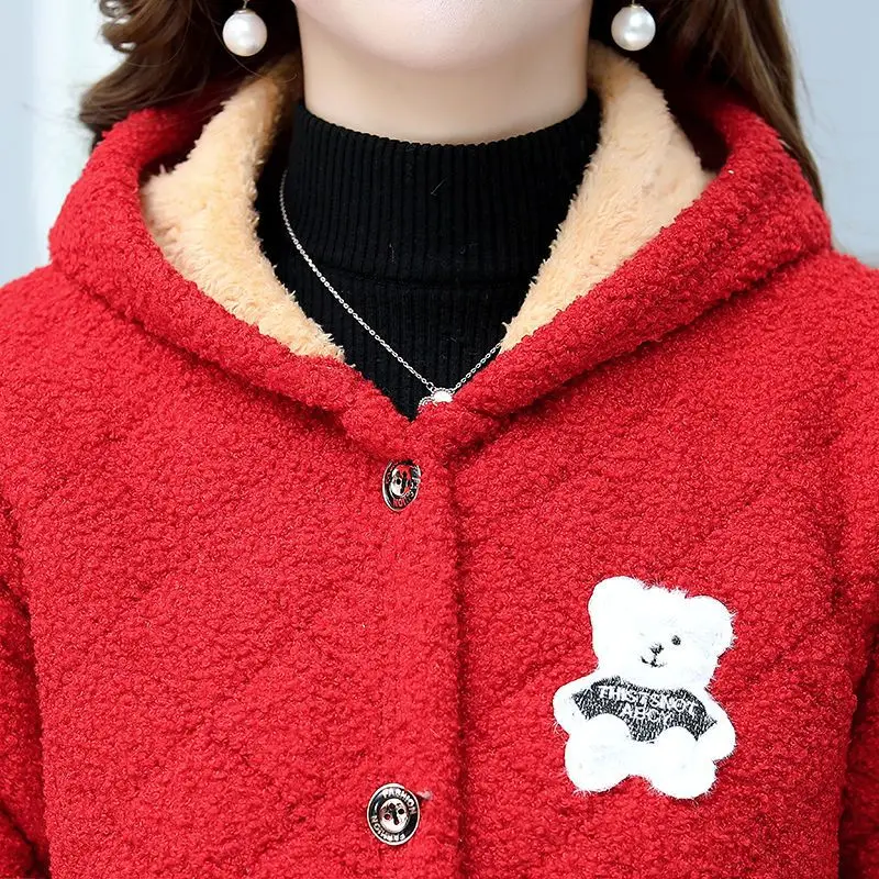 Winter Women's Cold Coat Parkas Super Hot Coats Jackets Harajuku Cheap Wholesale Women Clothes Korean Fashion Mid Length Top
