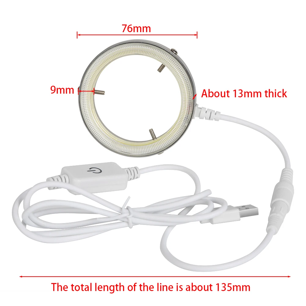 Лампа кольцевая светодиодная 60 светодиодный одов 4 5 Вт USB-зарядка | Инструменты