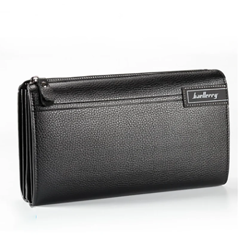 

Baellerry Men Clutch Bag Large Capacity Wallets Cell Phone Pocket Passcard High Quality Multifunction