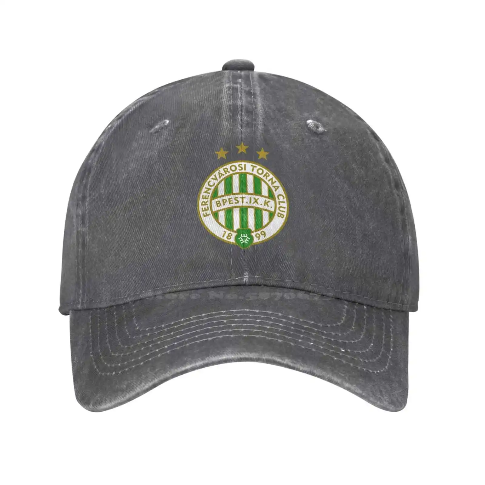 

Ferencvrosi logo Print Graphic Casual Denim cap Knitted hat Baseball cap