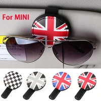 car sunglasses glasses case holder fastener car accessories for mini cooper f54 f55 f56 f57 f60 countryman clubman paceman new