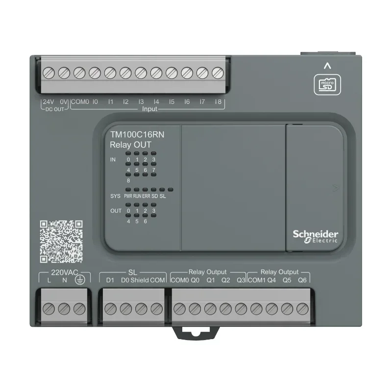 Программируемый логический контроллер Schneider серии TM100 TM100C16RN TM100C24RN TM100C32RN TM100C40RN