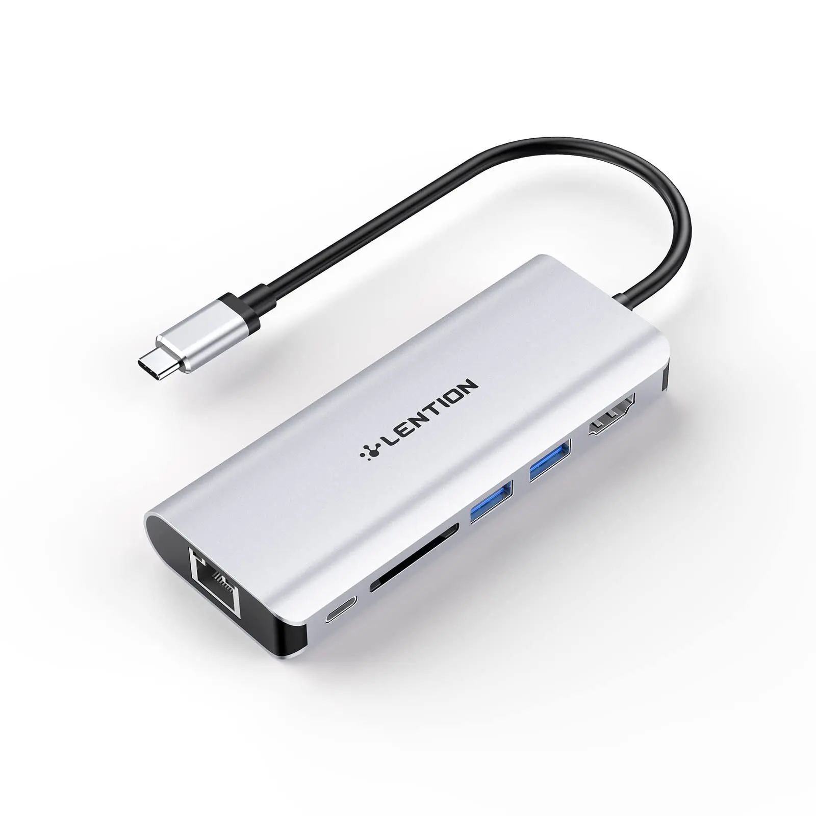 2 USB C 3,0 концентратор с 4K HDMI SD кардридером Тип C зарядка и Ethernet совместимый MacBook Pro/Air/поверхностный стабильный адаптер драйвера