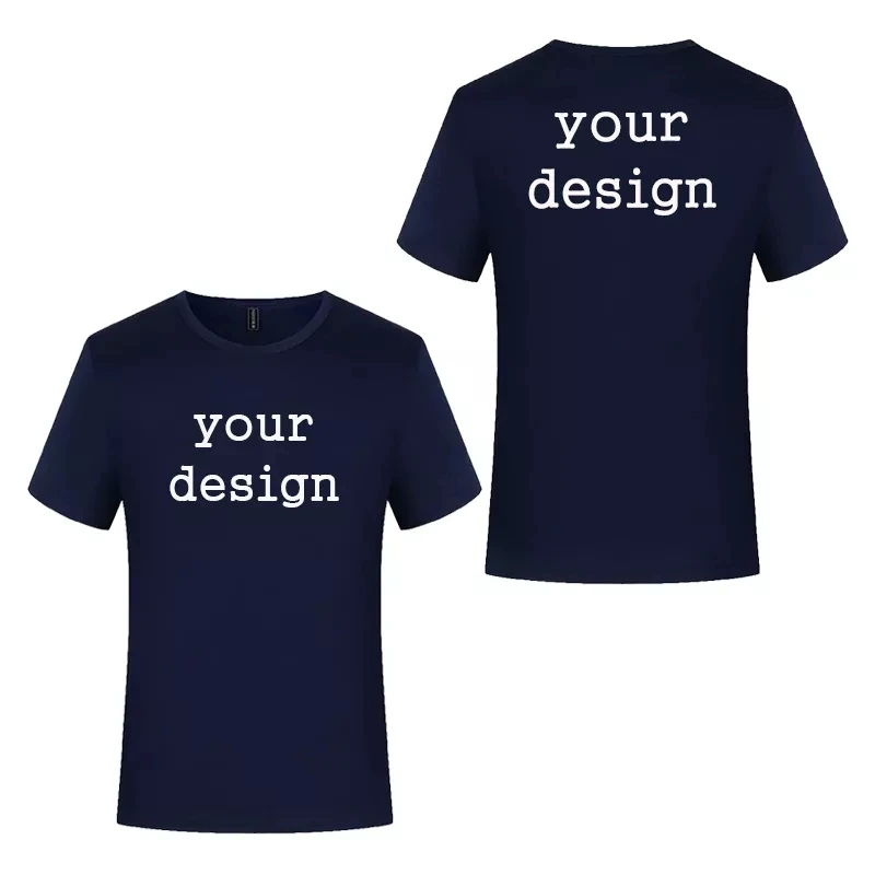 

Customized/designed logo t-shirt DIY LOGO men's and women's 100% cotton T-shirt short-sleeved shirt advertising t-shirt
