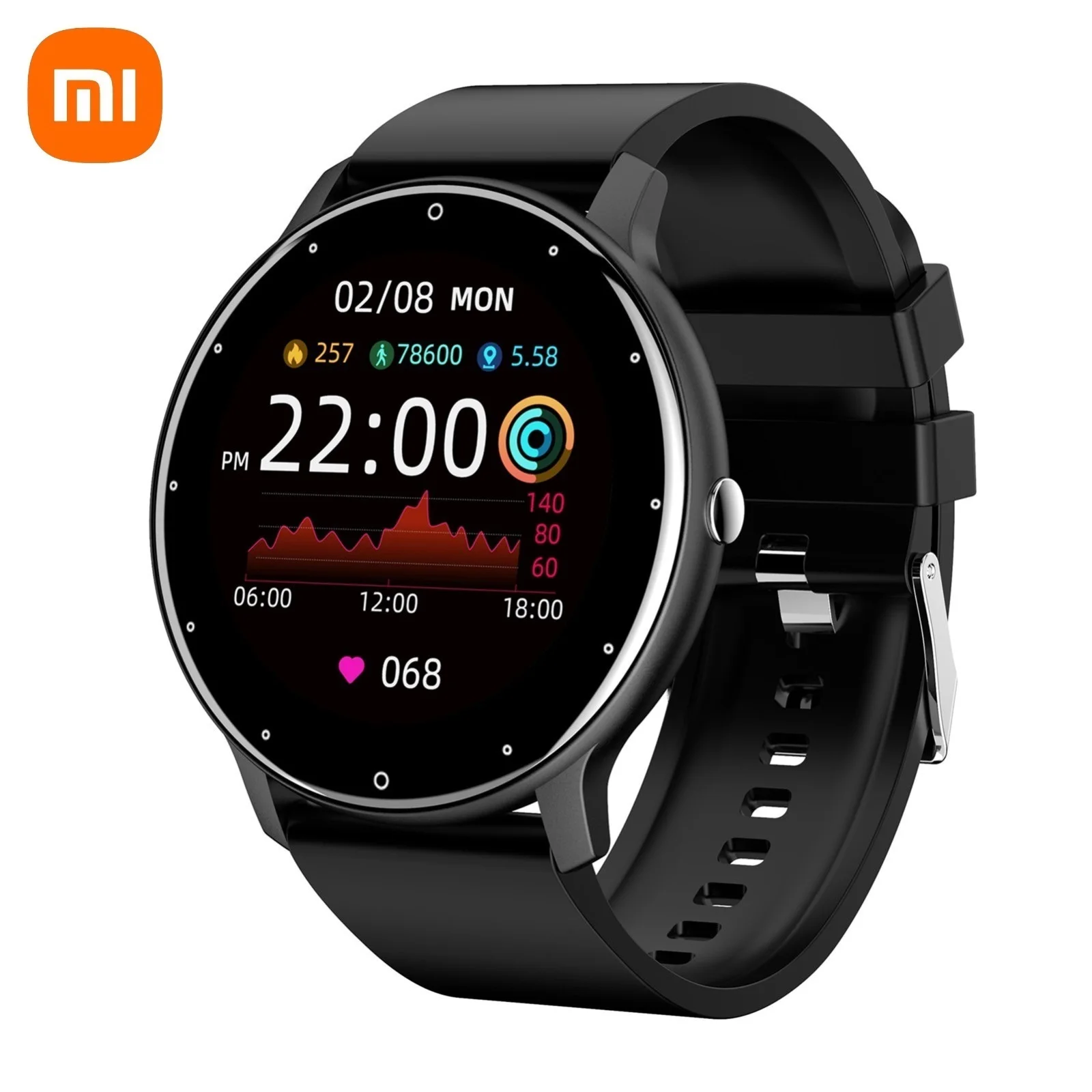 

2022 New Xiaomi Smart Watch ZL02D Men's Fitness Tracker IP67 Waterproof Women's Smart Watch Record Sports Heart Smart