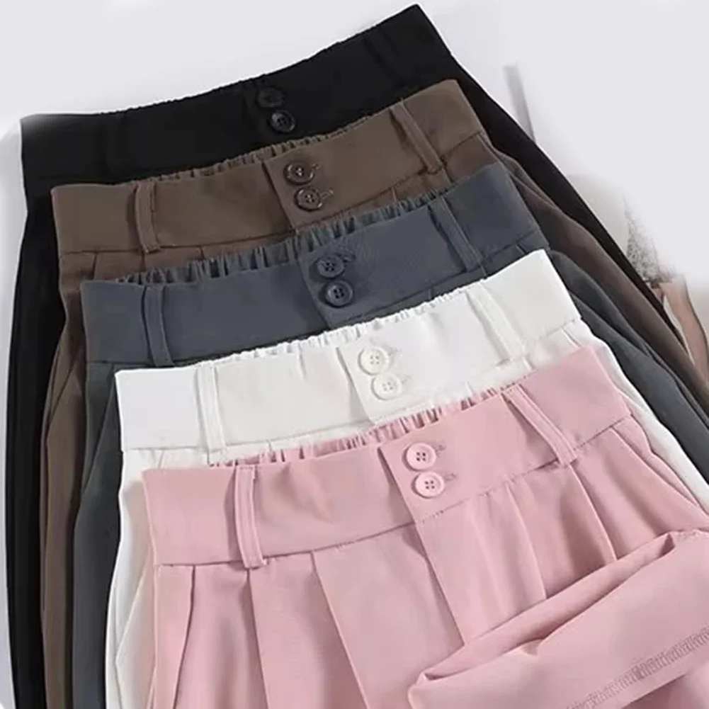 Удобные популярные новые брюки длинные брючные костюмы летние тонкие дышащие