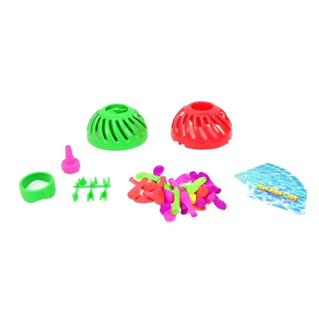 

ABS Water Splashes Out Game Portable Solid Color Adult Children Interactive Replacement Summer Splashing Toy Gift